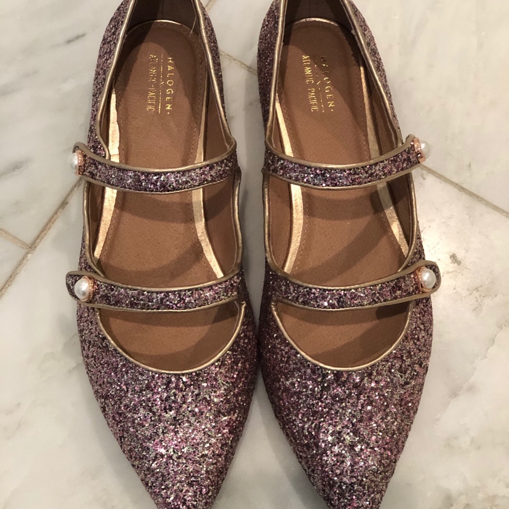 Atlantic-Pacific + Halogen sequin flats